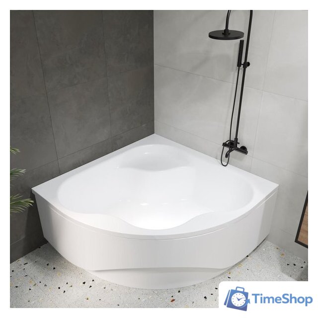 Ванна Lauter Majestica 140x140 21040140 (с каркасом и лицевым экраном) - Изображение №4 — Интернет-магазин Time-Shop