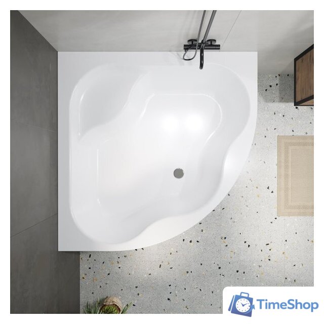 Ванна Lauter Majestica 140x140 21040140 (с каркасом и лицевым экраном) - Изображение №3 — Интернет-магазин Time-Shop