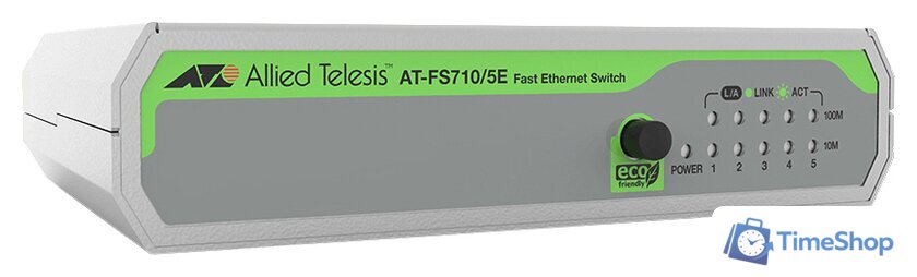 Неуправляемый коммутатор Allied Telesis AT-FS710/5E-60 - Изображение №1 — Интернет-магазин Time-Shop