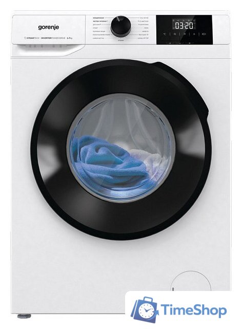 Стиральная машина Gorenje W1NGPI72SBS/C - Изображение №1 — Интернет-магазин Time-Shop