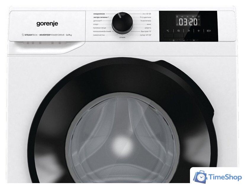 Стиральная машина Gorenje W1NGPI72SBS/C - Изображение №2 — Интернет-магазин Time-Shop
