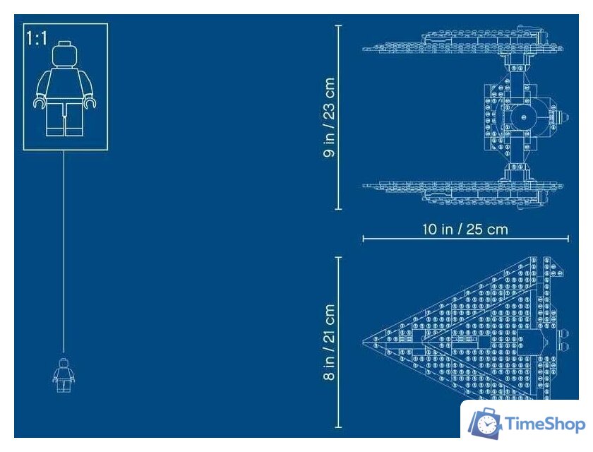 Конструктор LEGO Star Wars 75272 Истребитель СИД ситхов - Изображение №10 — Интернет-магазин Time-Shop