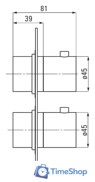 Смеситель без скрытого механизма Deante Box BXY NEBT - Изображение №3 — Интернет-магазин Time-Shop