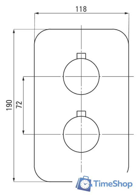 Смеситель без скрытого механизма Deante Box BXY NEBT - Изображение №2 — Интернет-магазин Time-Shop