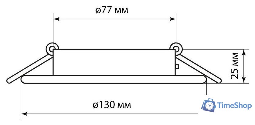 Точечный светильник TDM Electric SQ0359-0155 - Изображение №7 — Интернет-магазин Time-Shop