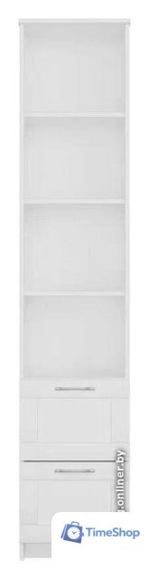 Стеллаж Mio Tesoro Сириус 2 ящика 39x190 2.02.07.140.1 (белый) - Изображение №3 — Интернет-магазин Time-Shop