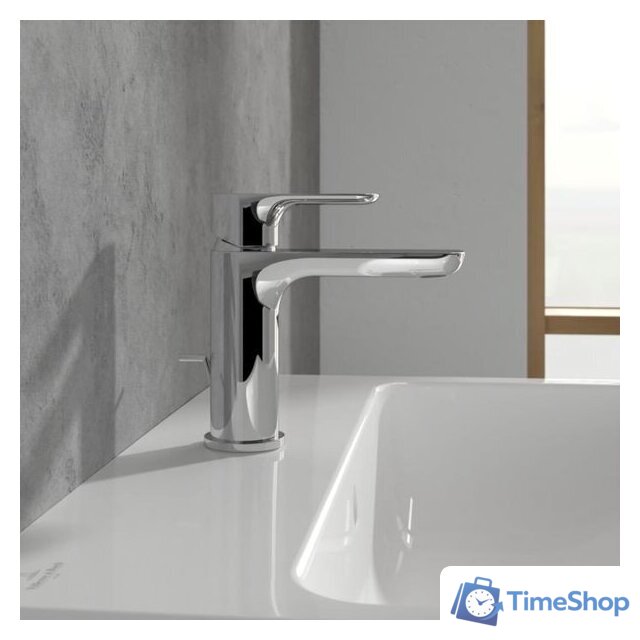 Смеситель Villeroy & Boch O.Novo Chrom TVW10410111061 - Изображение №4 — Интернет-магазин Time-Shop