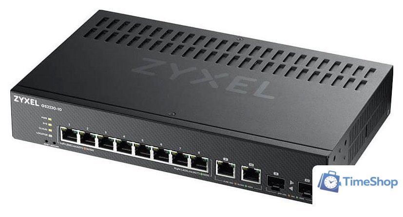 Управляемый коммутатор 2-го уровня Zyxel GS2220-10 - Изображение №1 — Интернет-магазин Time-Shop