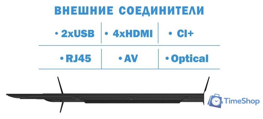 Телевизор Витязь 65LU1260 - Изображение №3 — Интернет-магазин Time-Shop