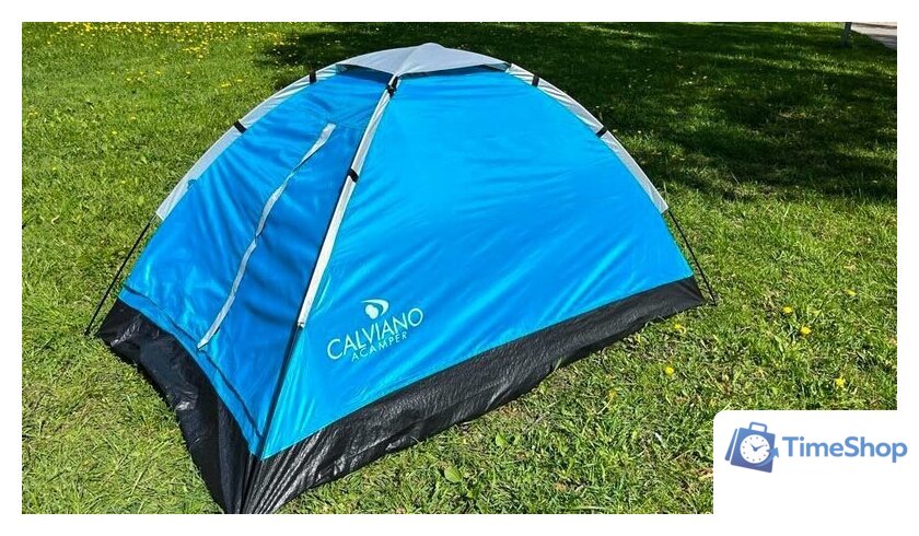 Треккинговая палатка Calviano Acamper Domepack 2 (бирюзовый) - Изображение №3 — Интернет-магазин Time-Shop