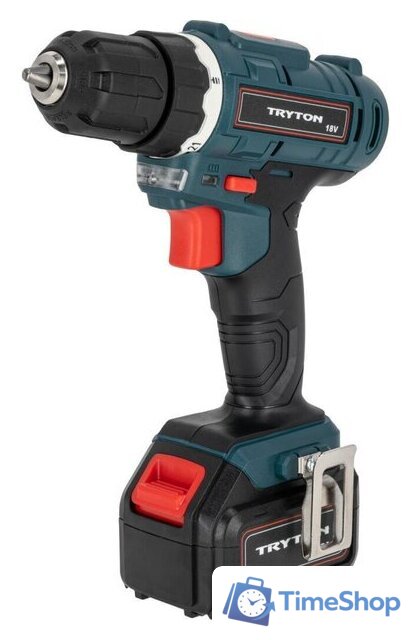 Дрель-шуруповерт Tryton TFV18 (с 1-им АКБ, кейс) - Изображение №1 — Интернет-магазин Time-Shop