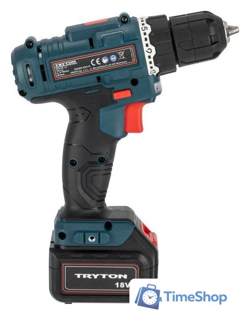 Дрель-шуруповерт Tryton TFV18 (с 1-им АКБ, кейс) - Изображение №7 — Интернет-магазин Time-Shop