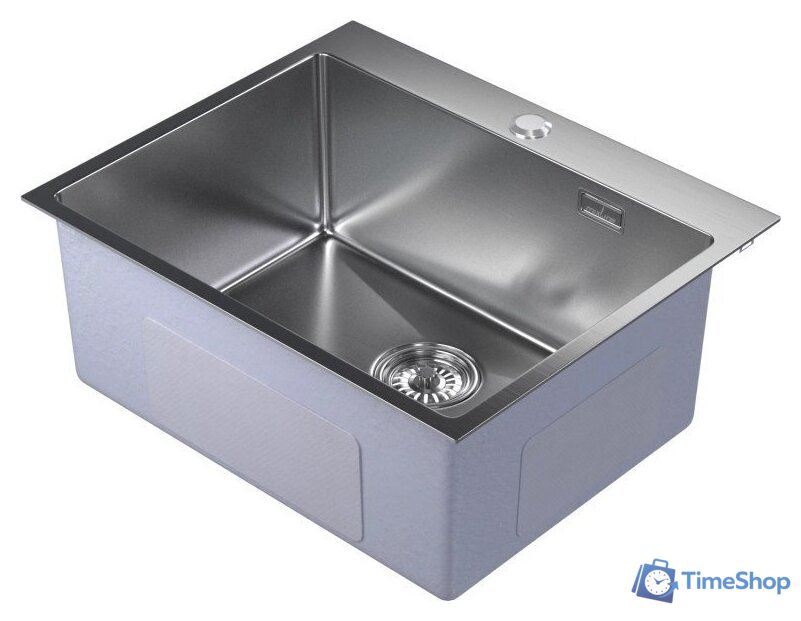 Кухонная мойка Mixline Pro 555133 (сатин, с сифоном) - Изображение №2 — Интернет-магазин Time-Shop