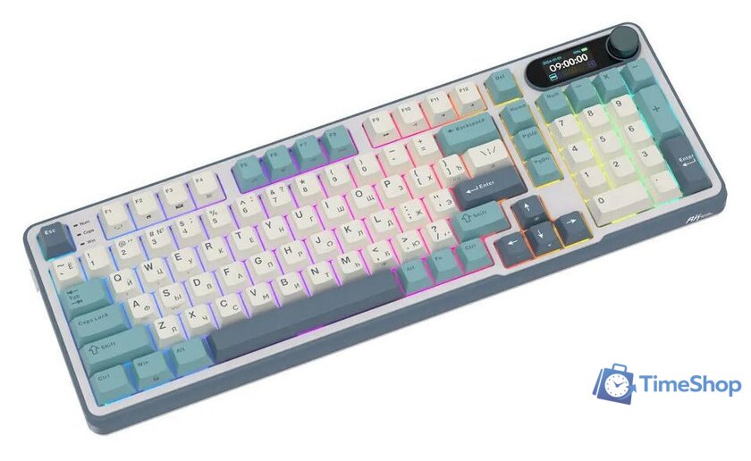 Клавиатура Royal Kludge RK-S98 RGB Light Cloud (RK Brown) - Изображение №3 — Интернет-магазин Time-Shop