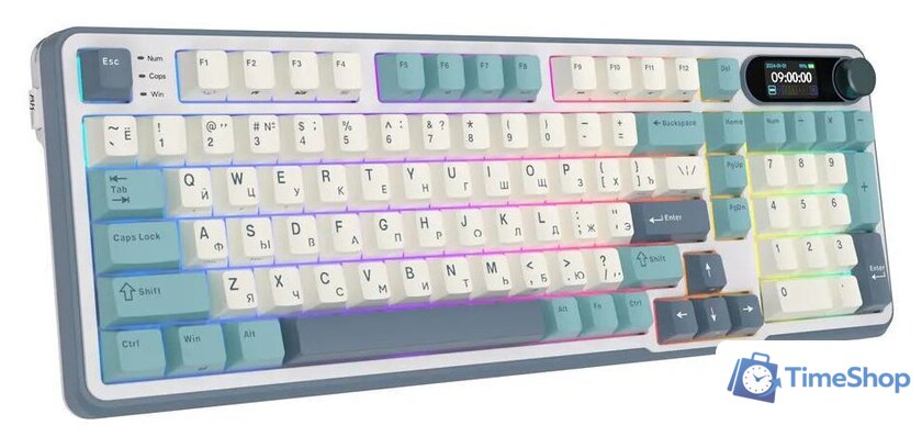 Клавиатура Royal Kludge RK-S98 RGB Light Cloud (RK Brown) - Изображение №5 — Интернет-магазин Time-Shop