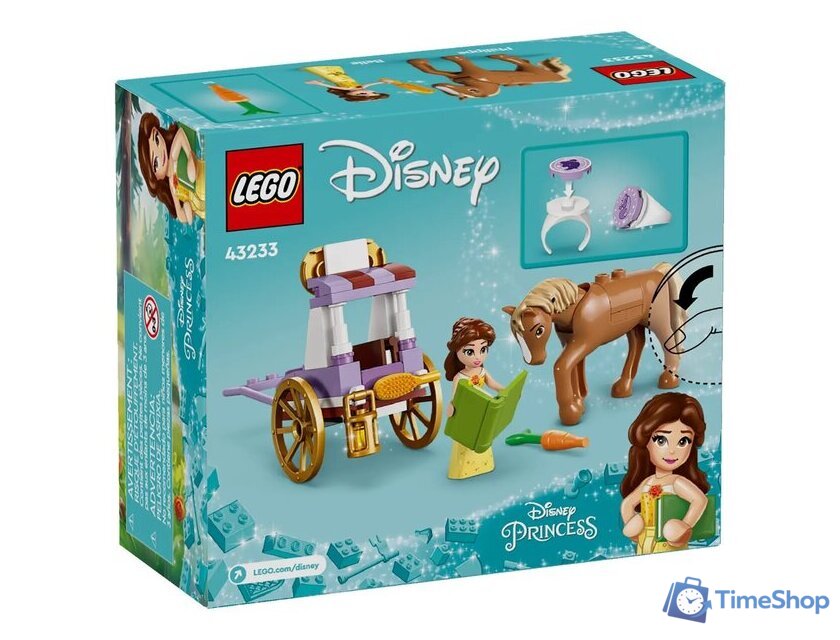 Конструктор LEGO Disney Сказочная карета Белль 43233 - Изображение №2 — Интернет-магазин Time-Shop