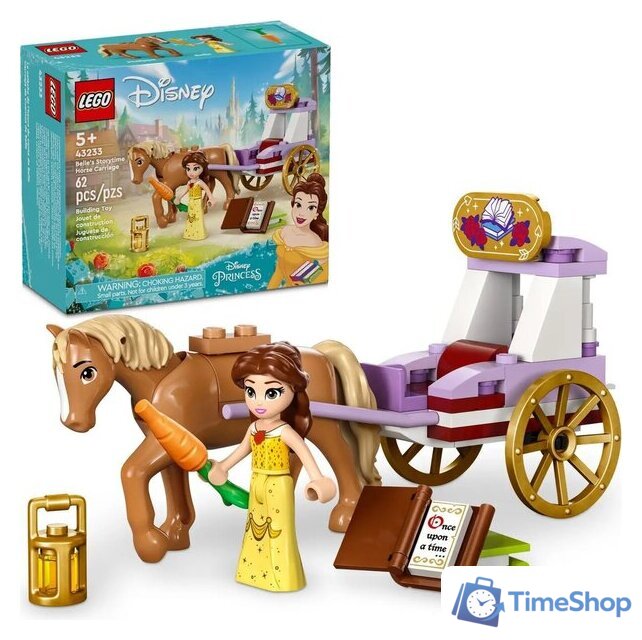 Конструктор LEGO Disney Сказочная карета Белль 43233 - Изображение №3 — Интернет-магазин Time-Shop