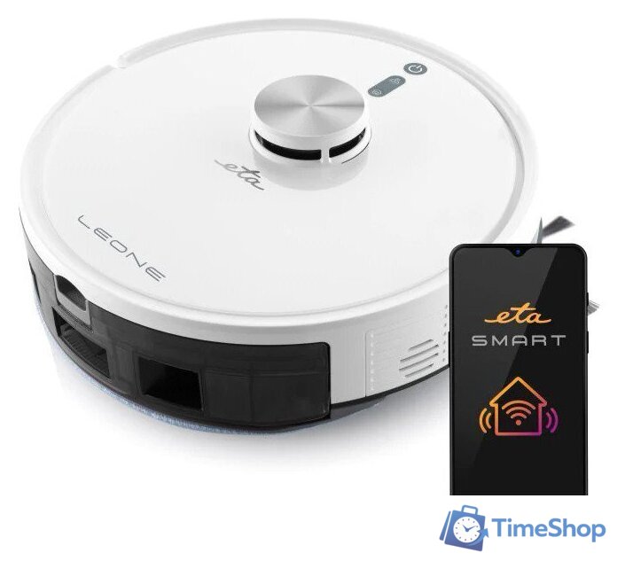 Робот-пылесос ETA Leone 5244 90000 (белый) - Изображение №1 — Интернет-магазин Time-Shop
