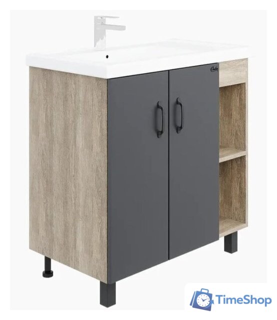  Onika Тумба под умывальник Тимбер 80.10 108046 - Изображение №1 — Интернет-магазин Time-Shop