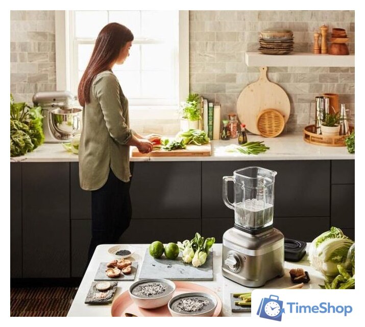 Стационарный блендер KitchenAid Artisan K400 5KSB4026EMS - Изображение №8 — Интернет-магазин Time-Shop