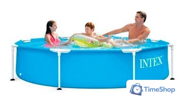 Каркасный бассейн Intex Metal Frame 28205 (244x51) - Изображение №2 — Интернет-магазин Time-Shop
