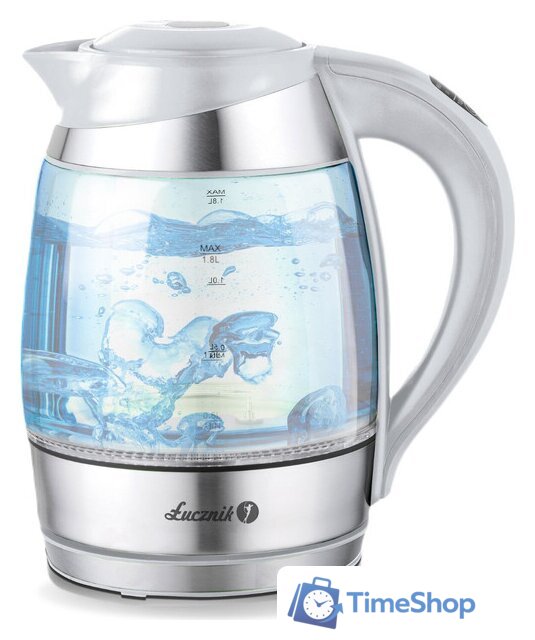 Электрический чайник Lucznik WK-2020 (белый) - Изображение №2 — Интернет-магазин Time-Shop