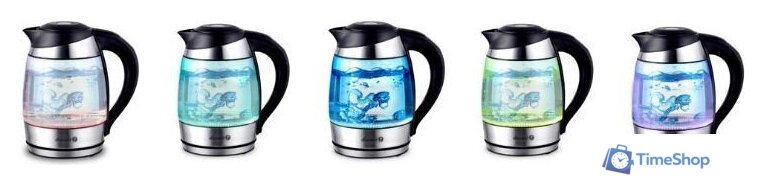 Электрический чайник Lucznik WK-2020 (белый) - Изображение №5 — Интернет-магазин Time-Shop