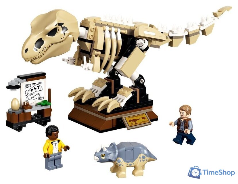 Конструктор LEGO Jurassic World 76940 Скелет тираннозавра на выставке - Изображение №3 — Интернет-магазин Time-Shop