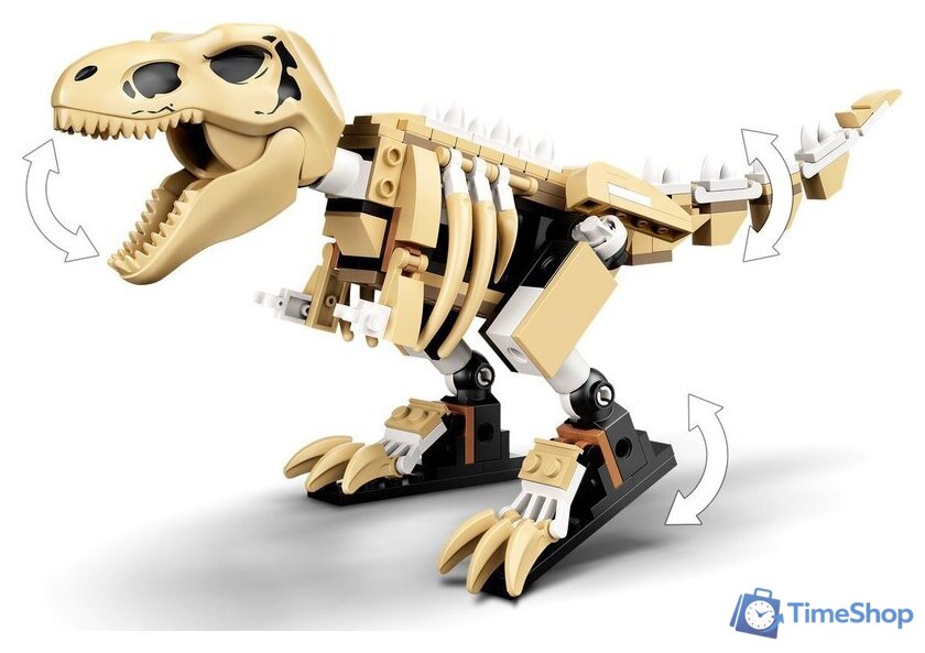 Конструктор LEGO Jurassic World 76940 Скелет тираннозавра на выставке - Изображение №8 — Интернет-магазин Time-Shop