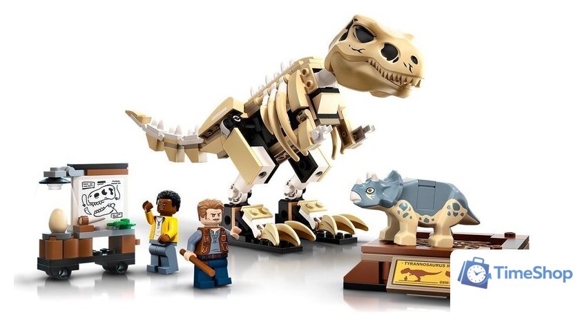 Конструктор LEGO Jurassic World 76940 Скелет тираннозавра на выставке - Изображение №7 — Интернет-магазин Time-Shop