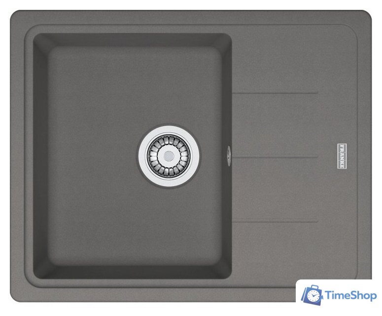 Кухонная мойка Franke Basis BFG 611-62 114.0676.302 (каменный серый) - Изображение №1 — Интернет-магазин Time-Shop