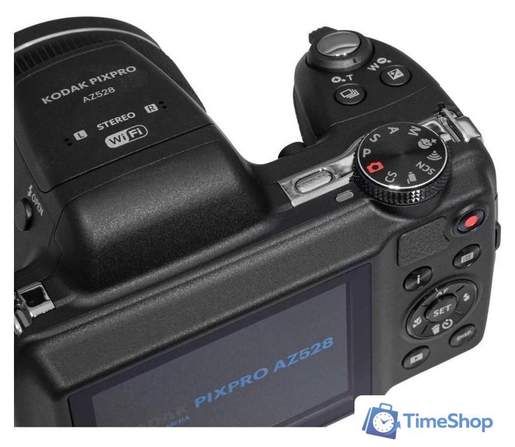 Фотоаппарат Kodak Pixpro AZ528 (черный) - Изображение №7 — Интернет-магазин Time-Shop