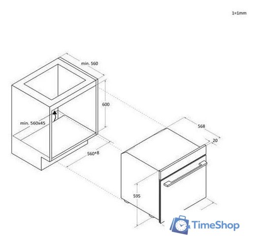 Электрический духовой шкаф Haier H6 ID2P5B3YTB - Изображение №13 — Интернет-магазин Time-Shop
