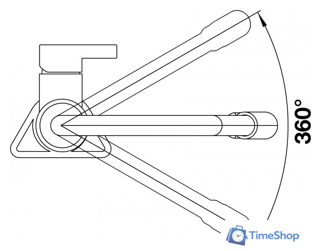 Смеситель Blanco VIU-S 524813 - Изображение №10 — Интернет-магазин Time-Shop