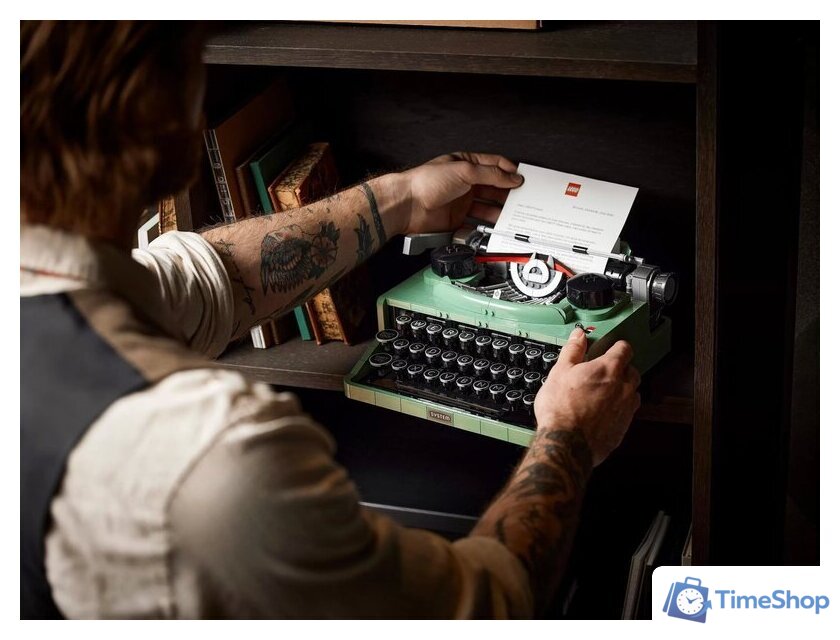 Конструктор LEGO Ideas 21327 Печатная машинка - Изображение №37 — Интернет-магазин Time-Shop