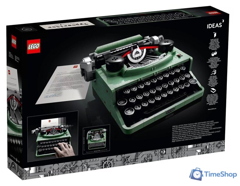 Конструктор LEGO Ideas 21327 Печатная машинка - Изображение №2 — Интернет-магазин Time-Shop