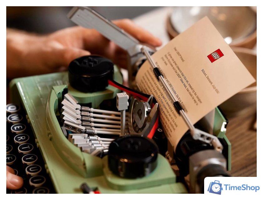 Конструктор LEGO Ideas 21327 Печатная машинка - Изображение №25 — Интернет-магазин Time-Shop