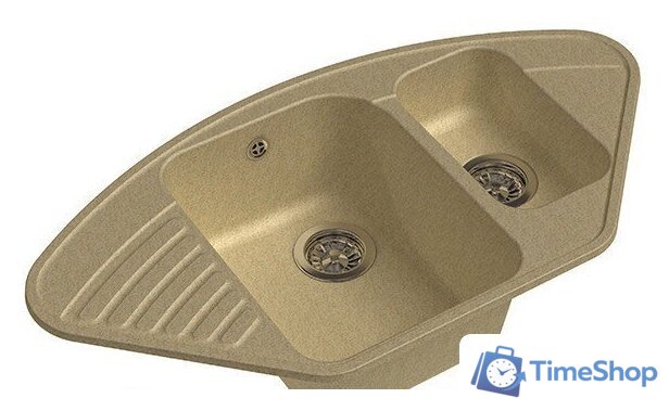 Кухонная мойка GranFest QUARZ Z-14 (бежевый) - Изображение №1 — Интернет-магазин Time-Shop