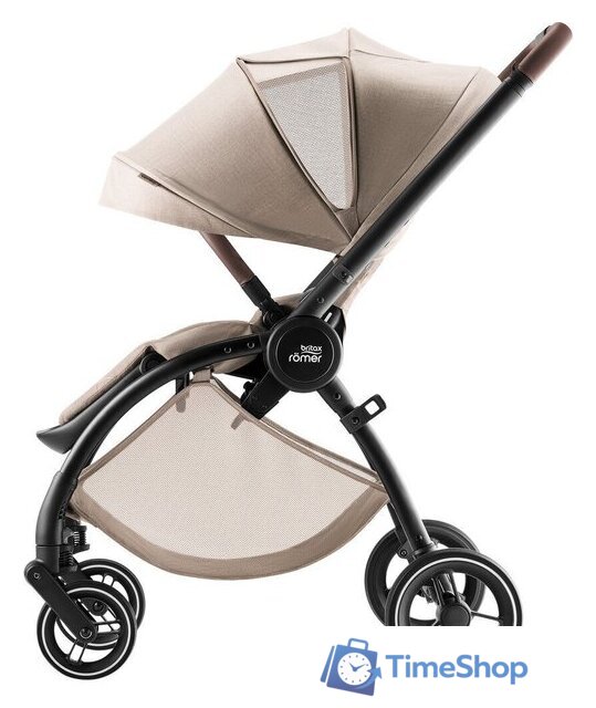 Коляска прогулочная «книга» Britax Romer Rio Style (teak) - Изображение №6 — Интернет-магазин Time-Shop