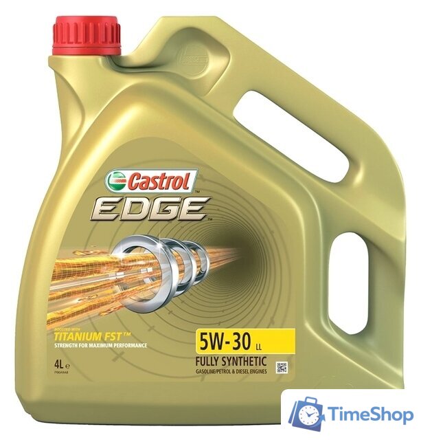 Моторное масло Castrol EDGE 5W-30 LL 4л - Изображение №1 — Интернет-магазин Time-Shop