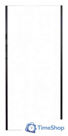 Душевая стенка Rea Rapid 100 (черный/прозрачное стекло) - Изображение №1 — Интернет-магазин Time-Shop