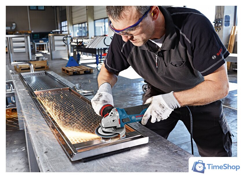 Угловая шлифмашина Bosch GWS 19-125 CI Professional [060179N002] - Изображение №2 — Интернет-магазин Time-Shop