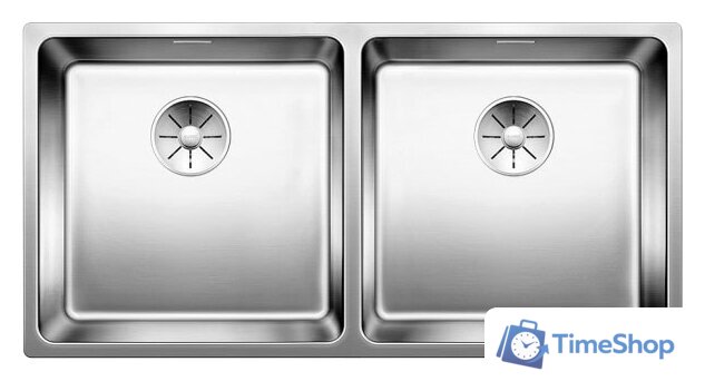 Кухонная мойка Blanco Andano 400/400-IF (без клапана-автомата) - Изображение №1 — Интернет-магазин Time-Shop