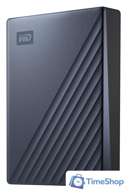 Внешний накопитель WD My Passport Ultra 4TB WDBFTM0040BBL - Изображение №2 — Интернет-магазин Time-Shop