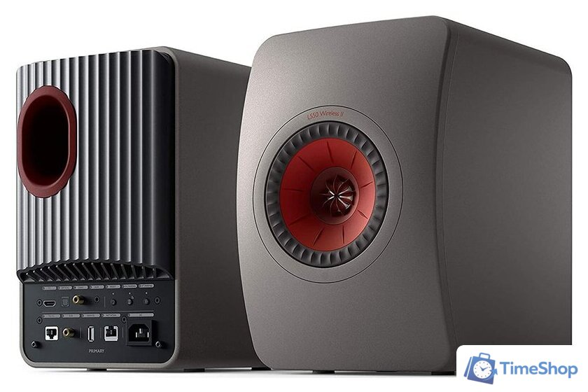 Полочная акустика KEF LS50 Wireless II (серый) - Изображение №2 — Интернет-магазин Time-Shop