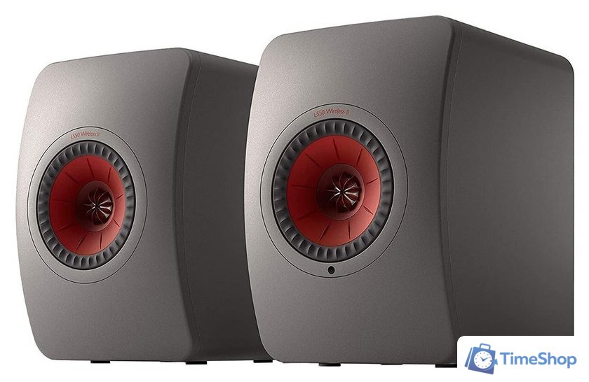Полочная акустика KEF LS50 Wireless II (серый) - Изображение №1 — Интернет-магазин Time-Shop