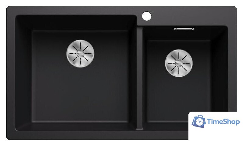 Кухонная мойка Blanco Pleon 9 527636 (левая, черный) - Изображение №1 — Интернет-магазин Time-Shop