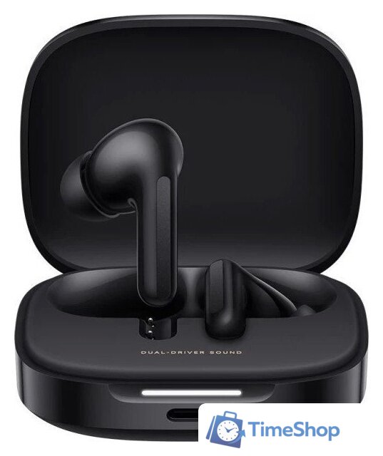 Наушники Xiaomi Redmi Buds 6 M2429E1 (черный, международная версия) - Изображение №1 — Интернет-магазин Time-Shop