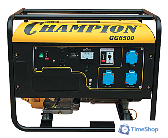 Бензиновый генератор Champion GG6500 - Изображение №1 — Интернет-магазин Time-Shop