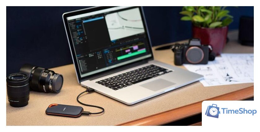 Внешний накопитель SanDisk Extreme Pro Portable V2 SDSSDE81-2T00-G25 2TB - Изображение №6 — Интернет-магазин Time-Shop